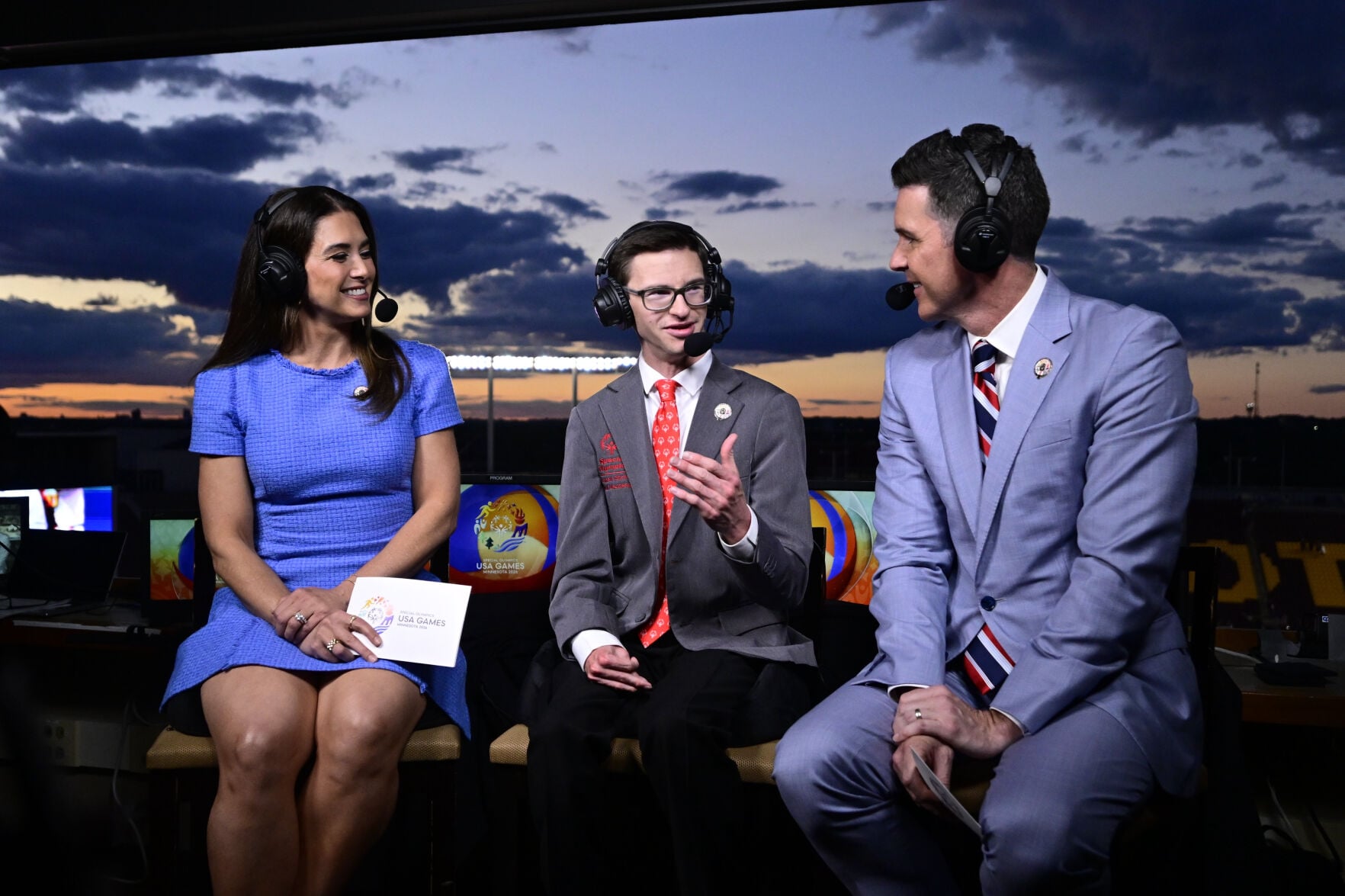 From driveway hoops to ESPN: Lincoln man pitches in for Special Olympics broadcast