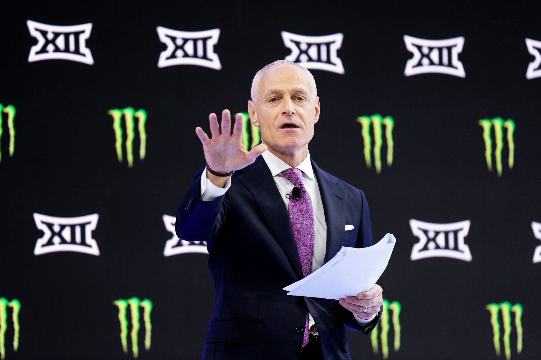 Brett Yormark declines to address Texas Tech-Brendan Sorsby saga