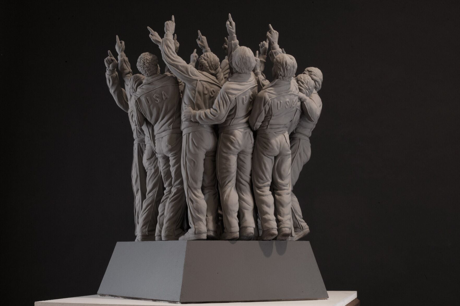 Sculptor shares progress update on Monument to a Miracle