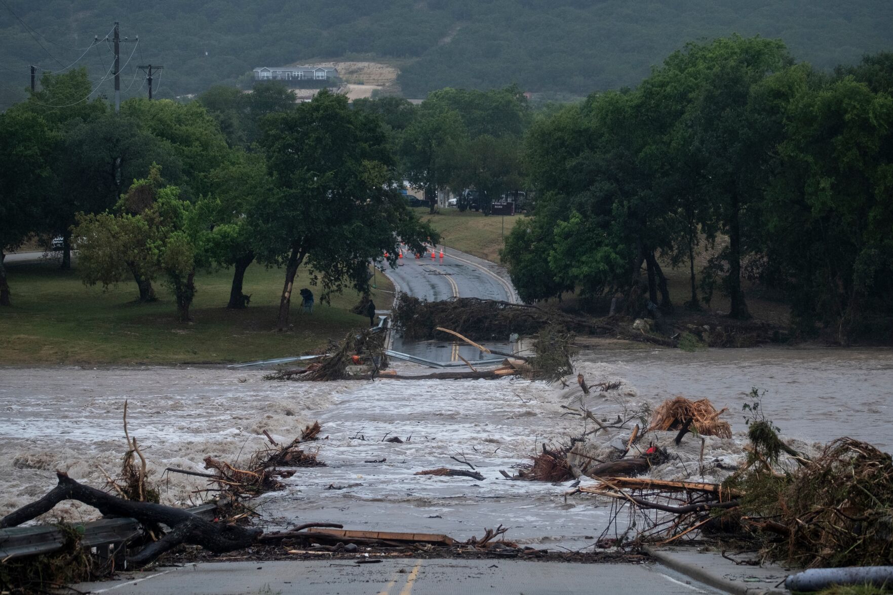 Texas flash floods leave at least 2 dead in region devastated a year ago