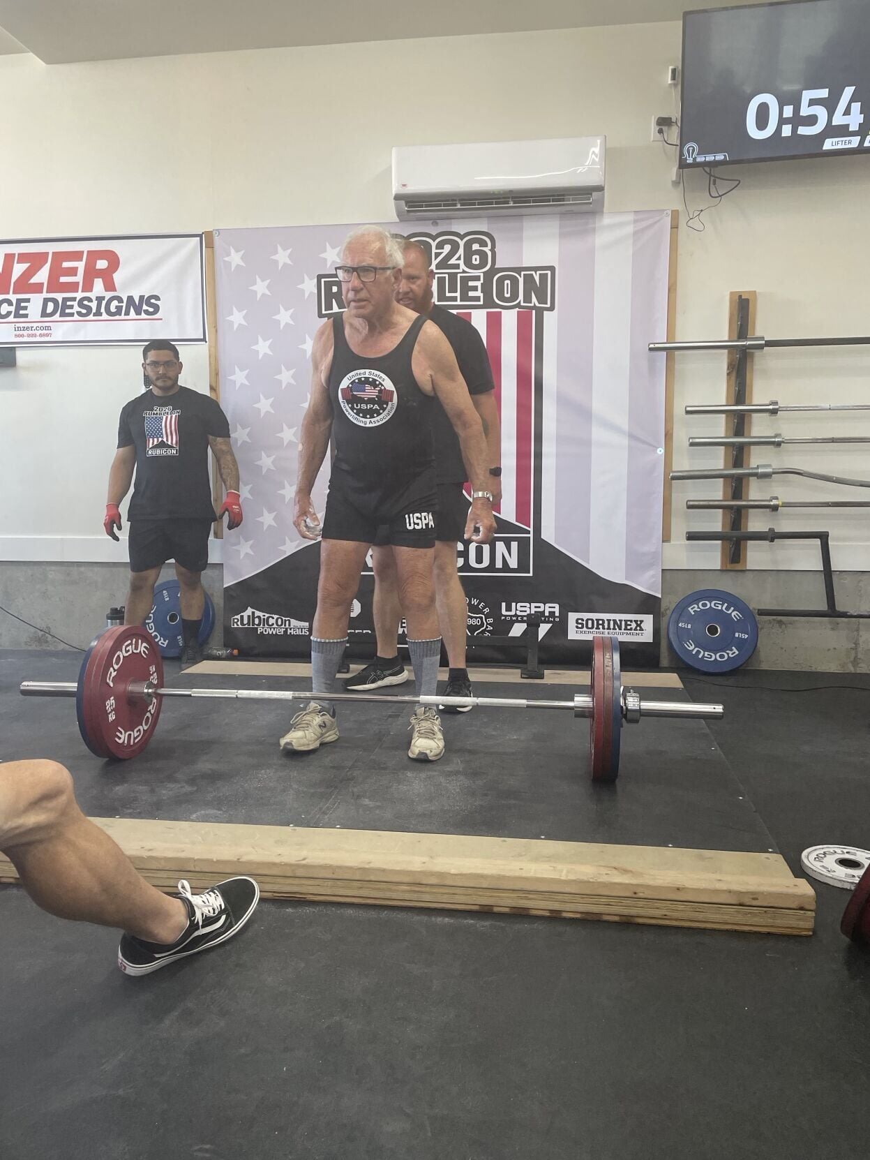 DALY STAYS STRONG: 78-year-old man breaks second WA deadlifting record