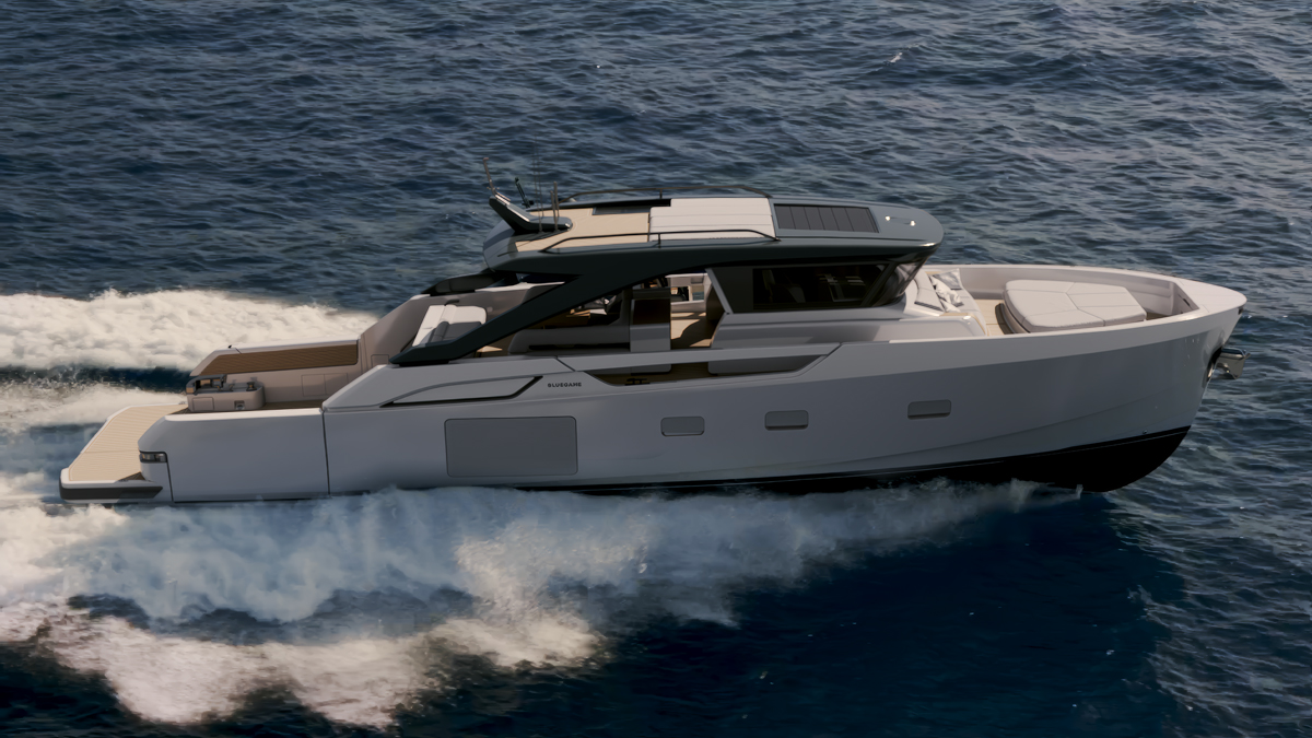 Bluegame’s New 64-Foot Yacht Is Designed for Indoor-Outdoor Living