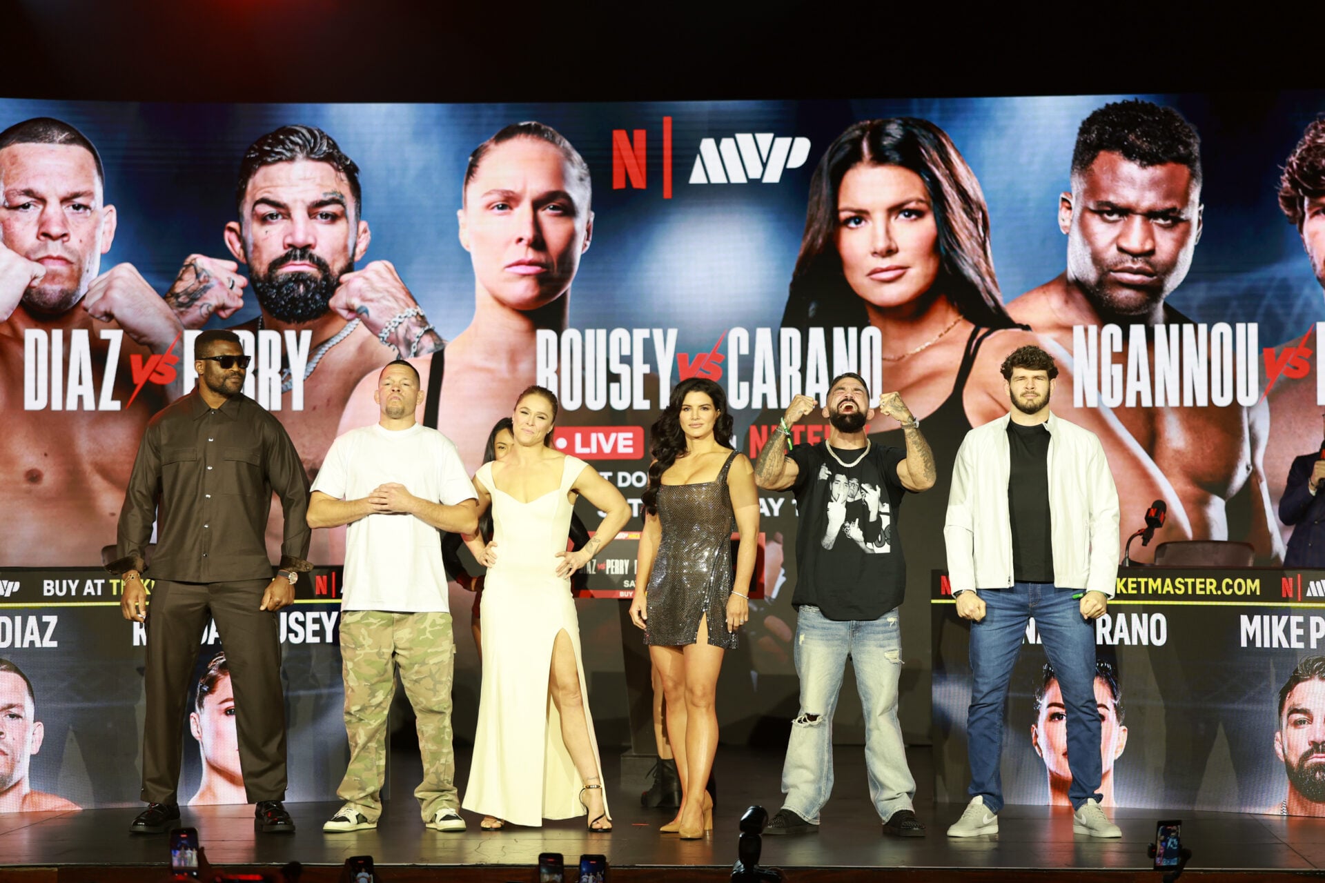 Ronda Rousey set to reunite with Gina Carano and Nate Diaz at upcoming MMA event