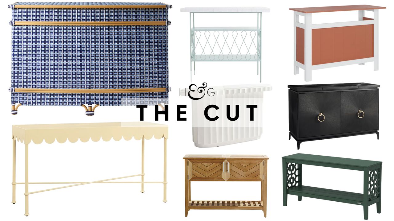 Why Leave the House? These 16 Chic Outdoor Bar Cars Make Entertaining at Home Even Better