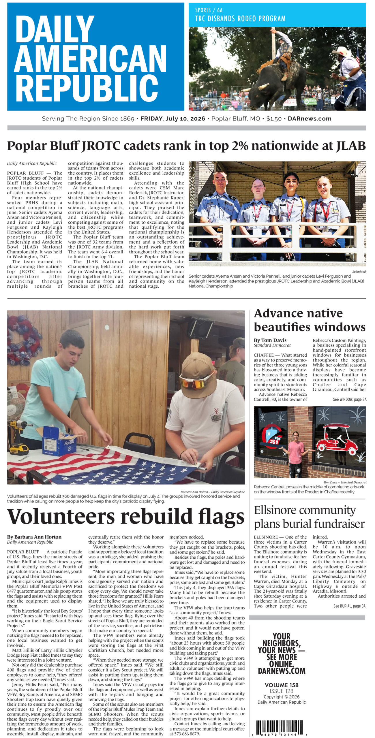Friday, July 10, 2026, E-Edition