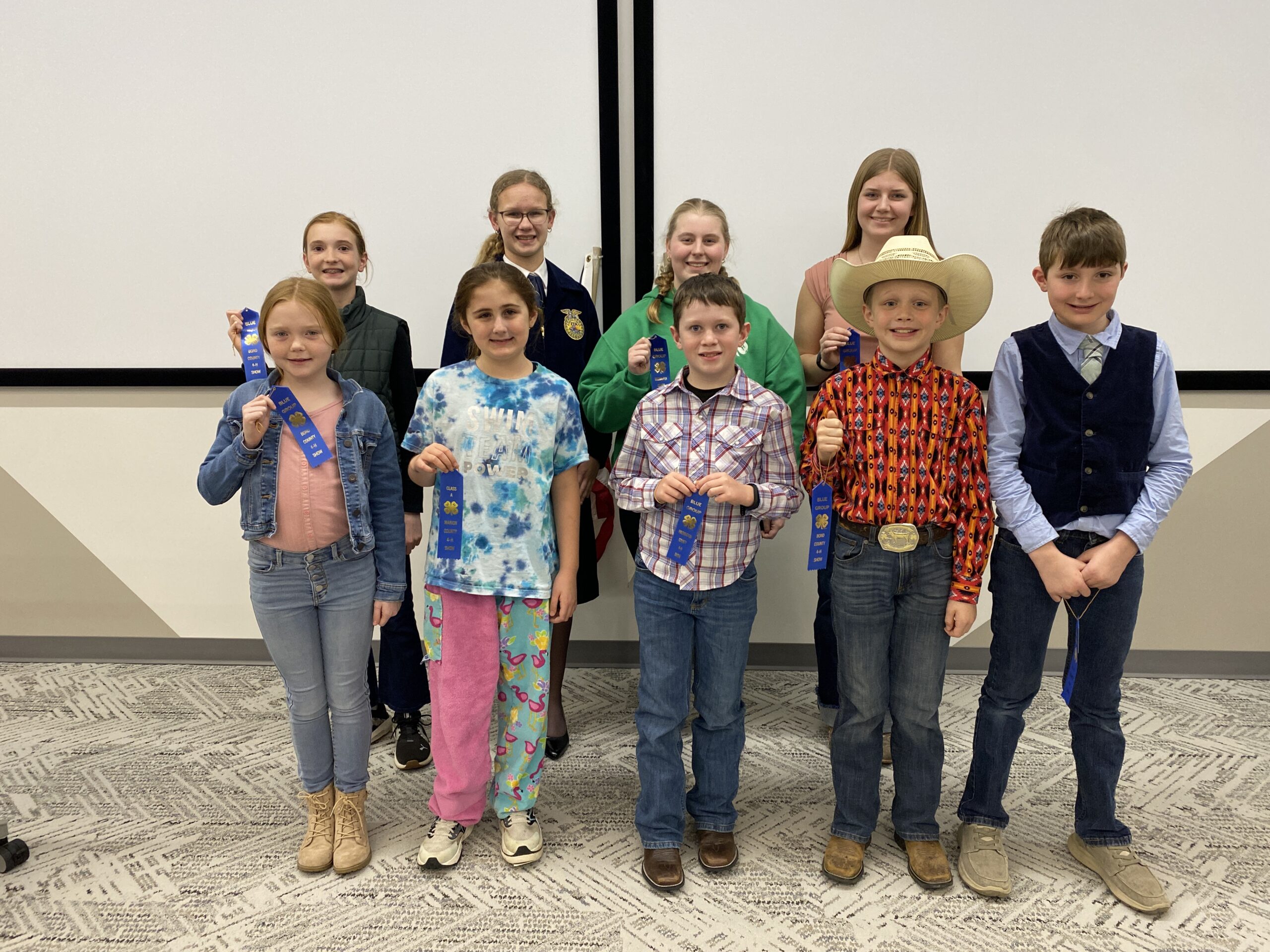 U of I Extension 4-H Youth participating in Public Speaking Contest