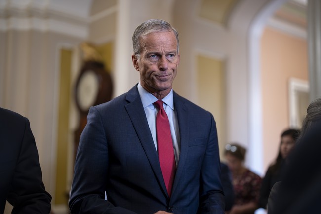 John Thune Delivered a Speech on the Senate Floor Yesterday…and Got Cooked Over It