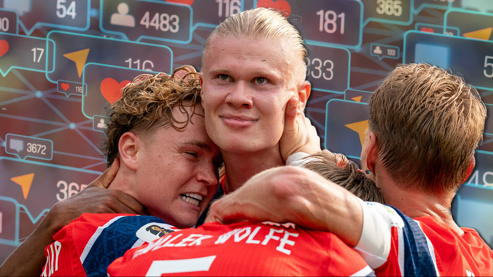 Social Media Algorithms Are Rigged To Promote Erling Haaland Amid Taylor Swift-Like Fame At World Cup
