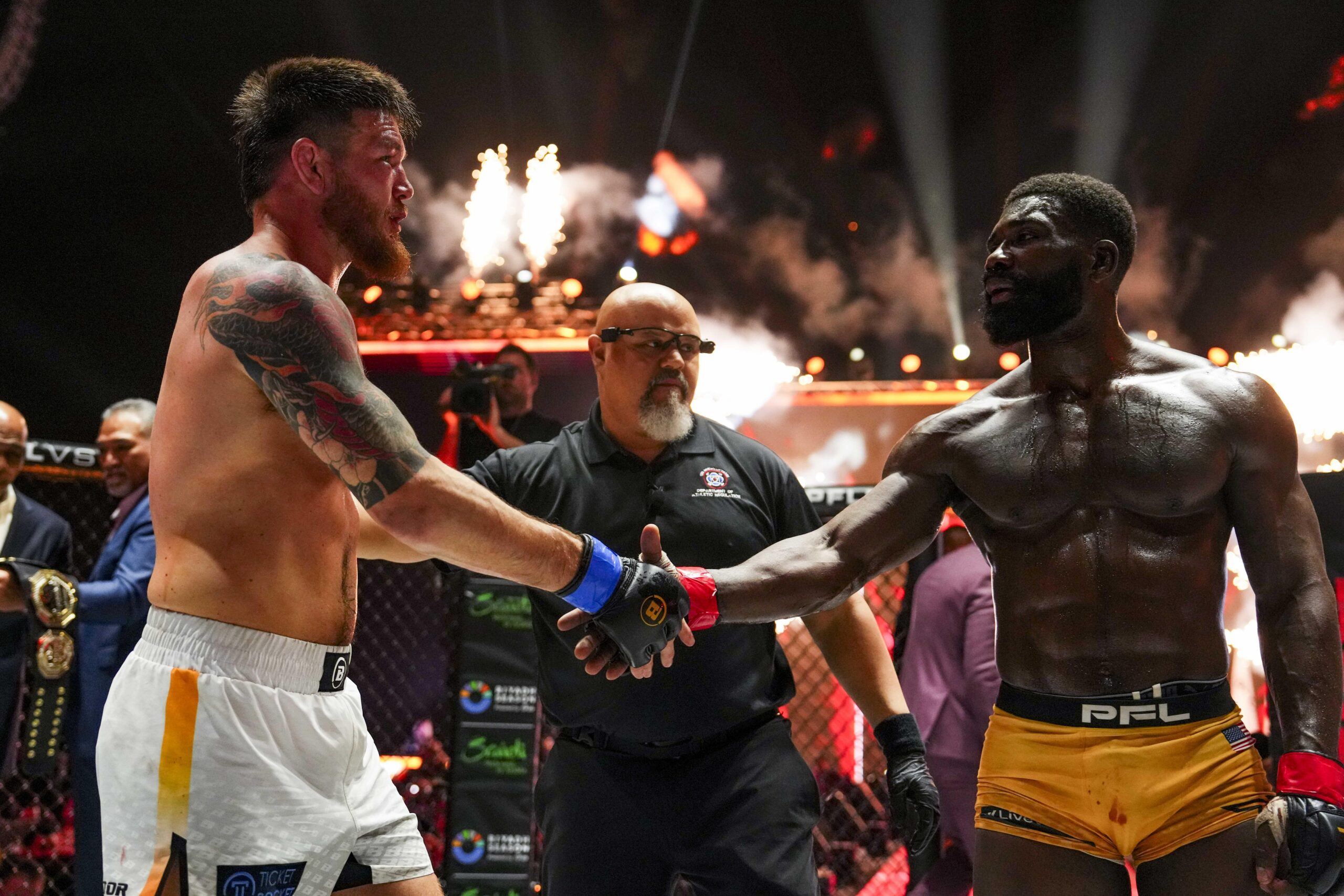 Impa Kasanganay explains why he already updated Instagram bio to PFL champion before title fight