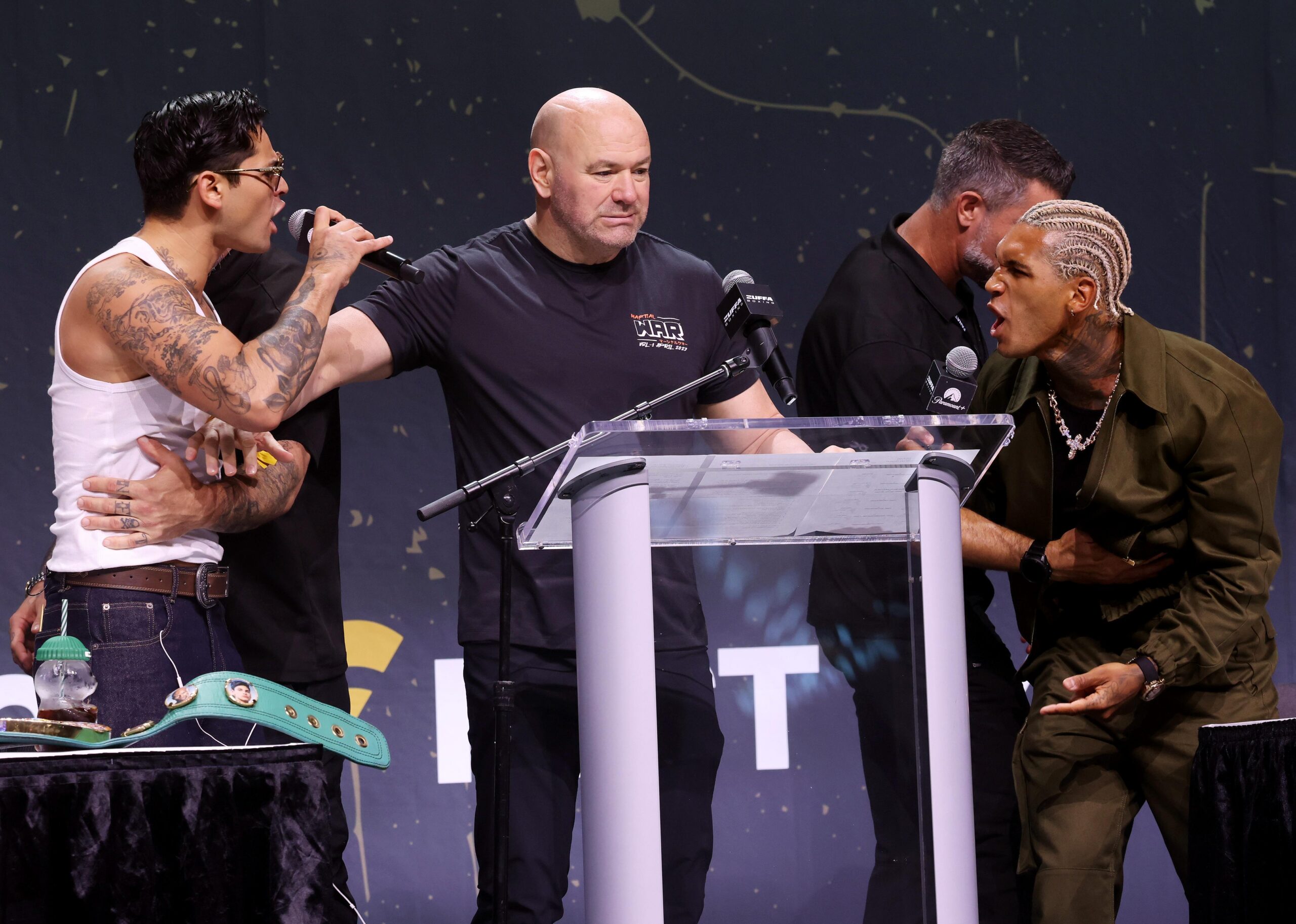 Conor Benn rips into ‘spoiled brat’ Ryan Garcia after getting separated at first faceoff