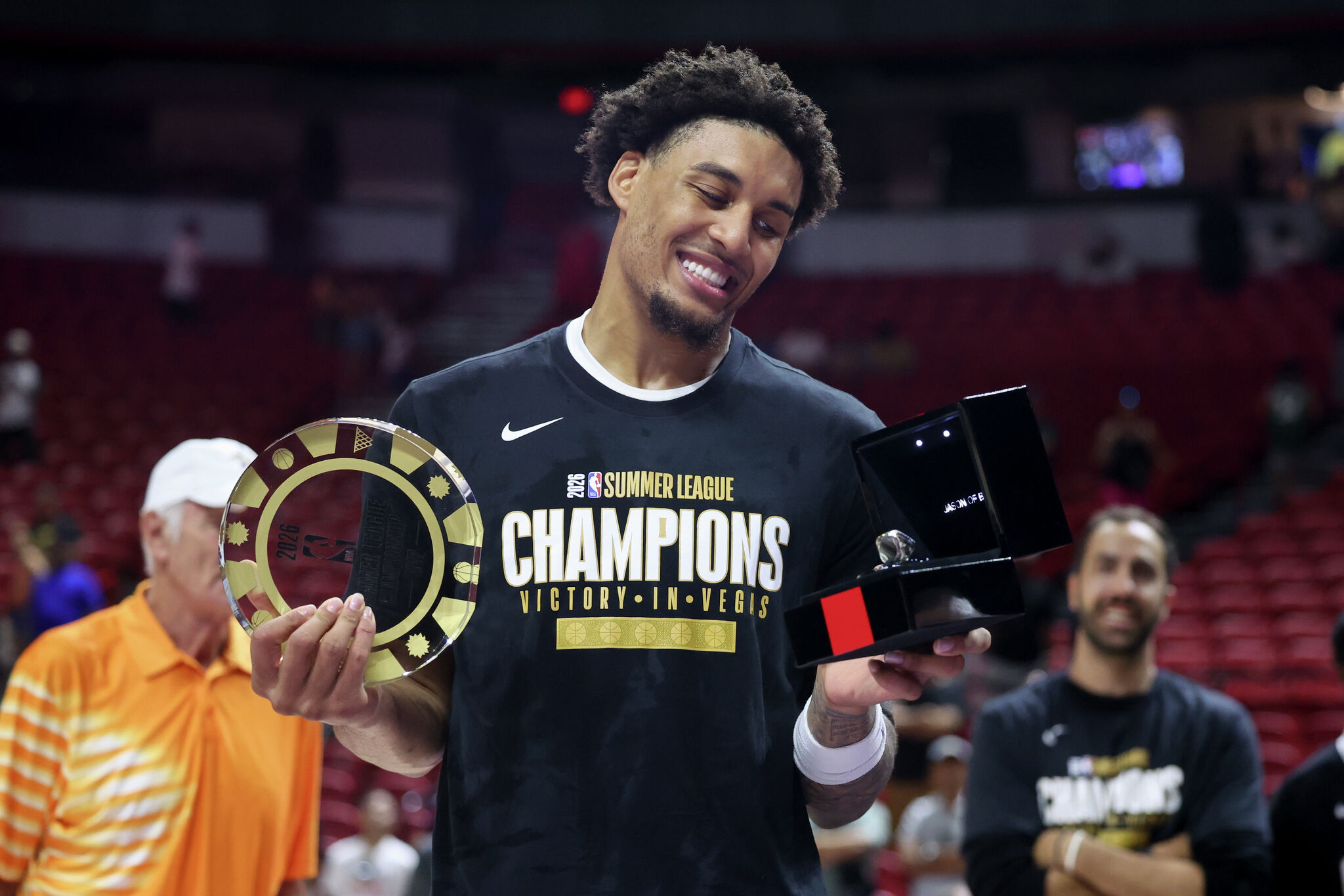 Warriors rookie Yaxel Lendeborg is already sounding like a media star