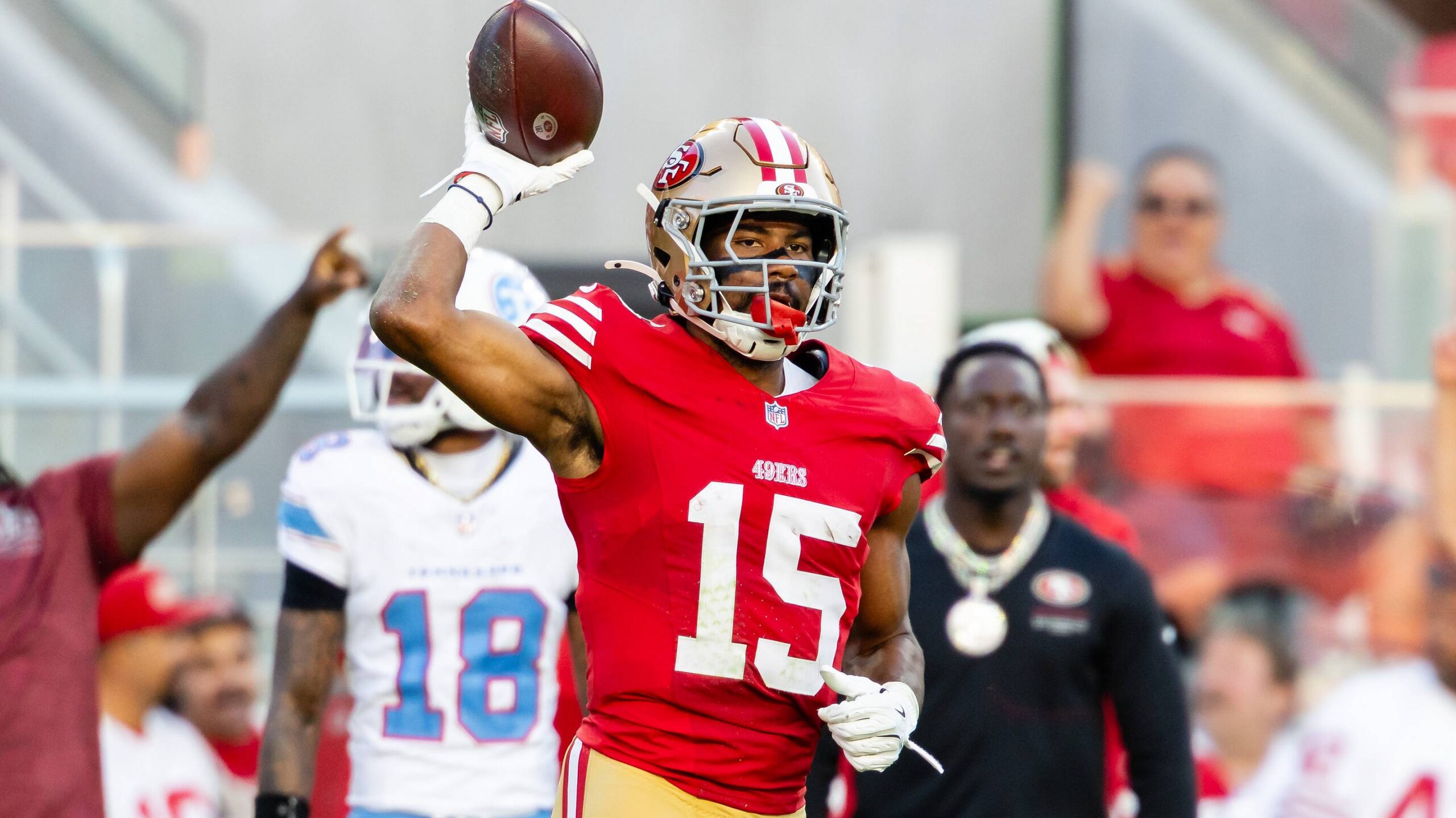 San Francisco 49ers vs. Los Angeles Chargers live match and player stats