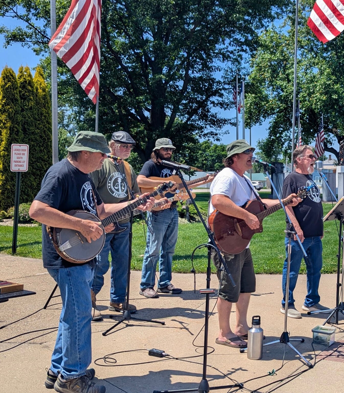 First Amendment rally band “Checks & Balances” records album
