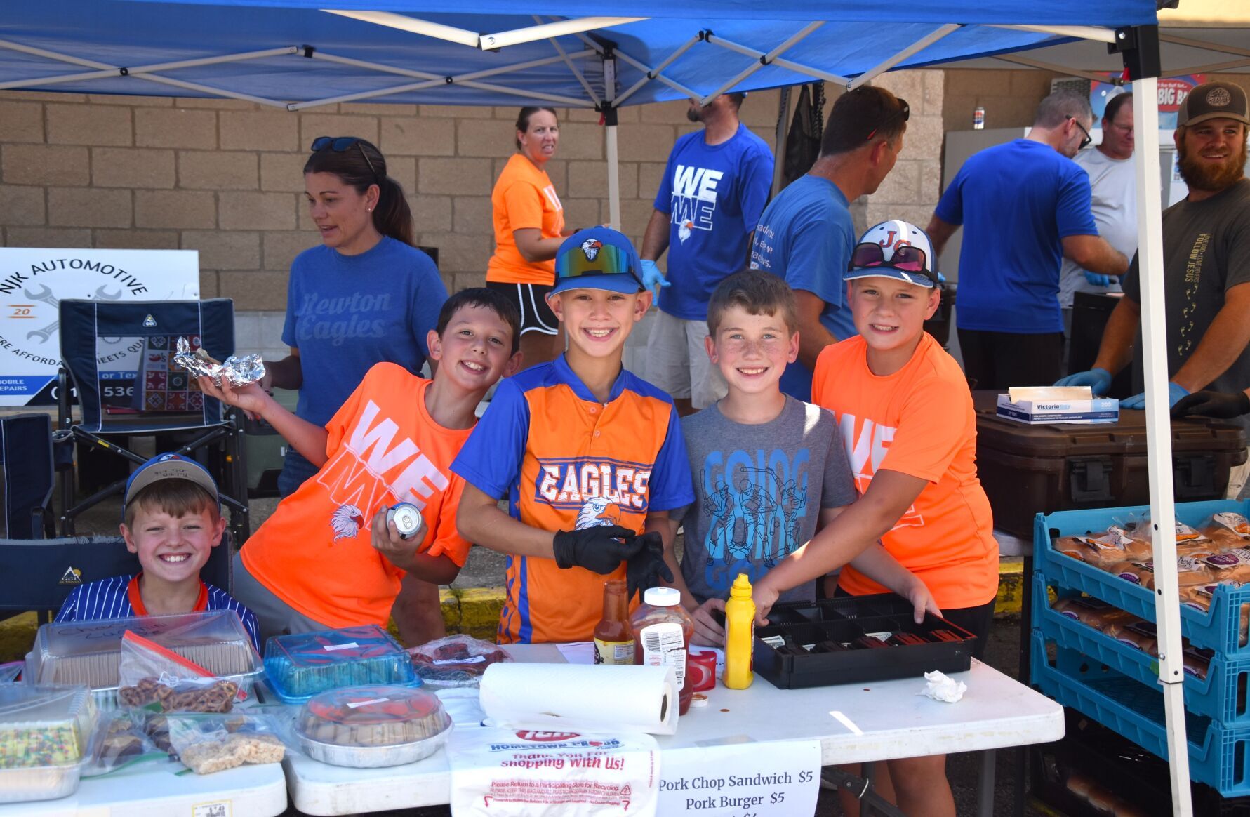 Newton Travel Baseball hosts cookout fundraiser