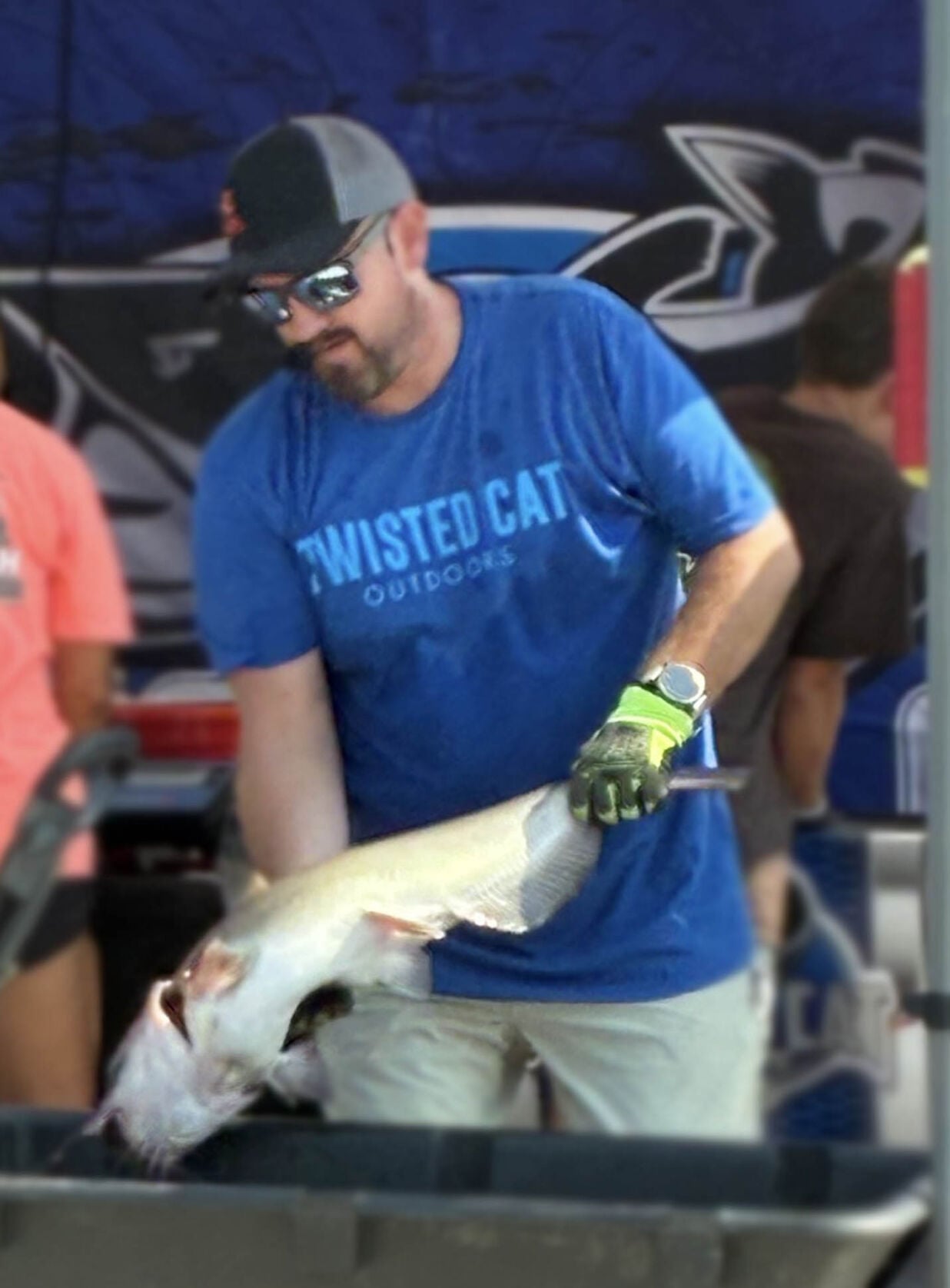 Anglers reel in the competition at Twisted Cat Outdoors fishing tournament