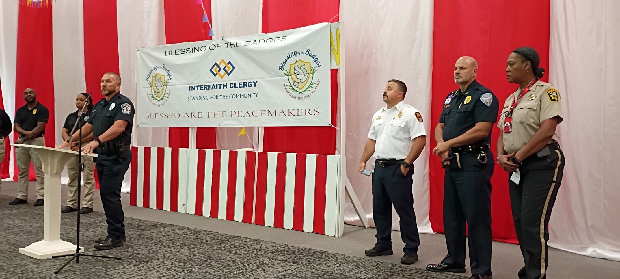 Interfaith Clergy bestows blessings on first responders
