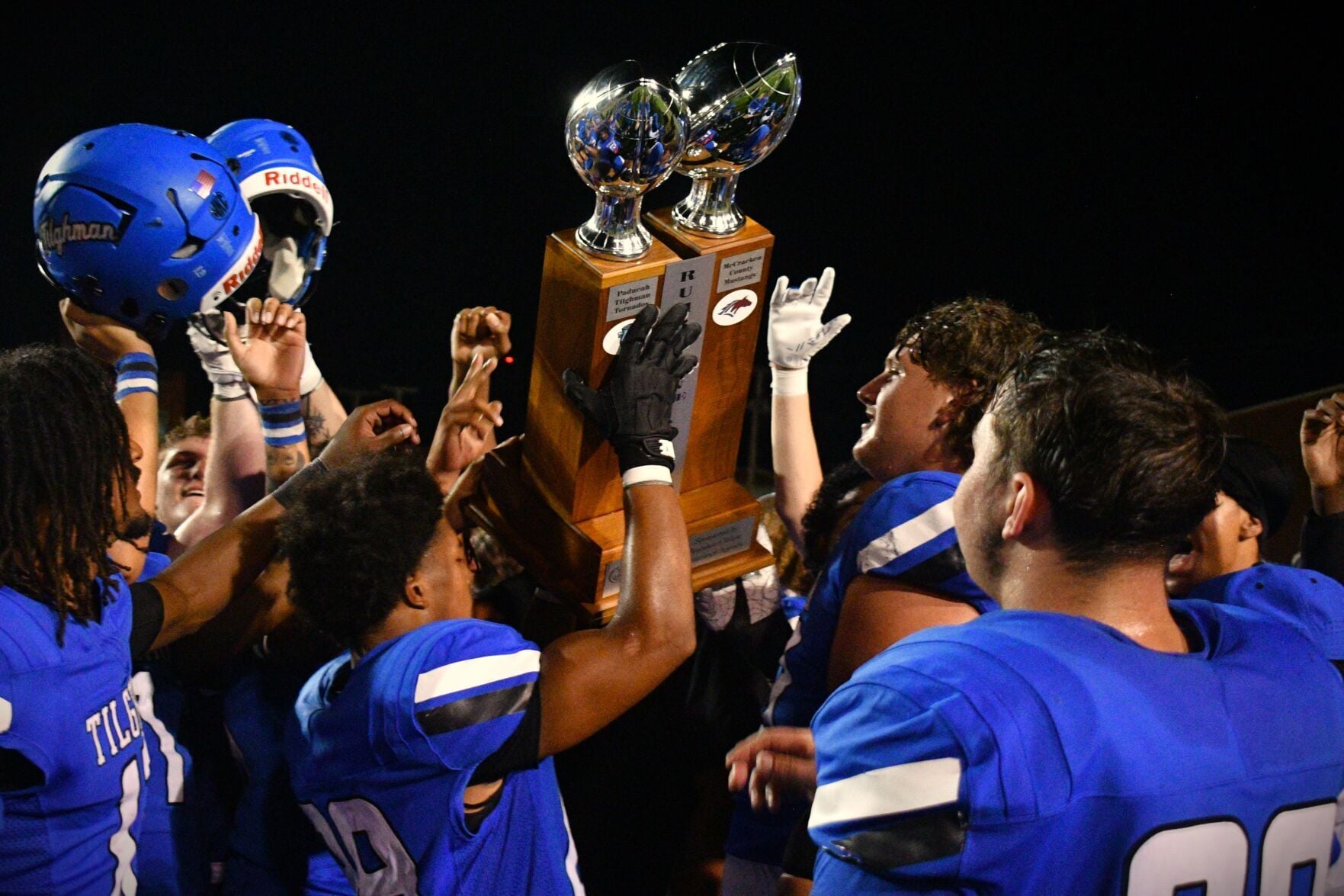 Tilghman pulls away late to down Mustangs in Rumble on the River
