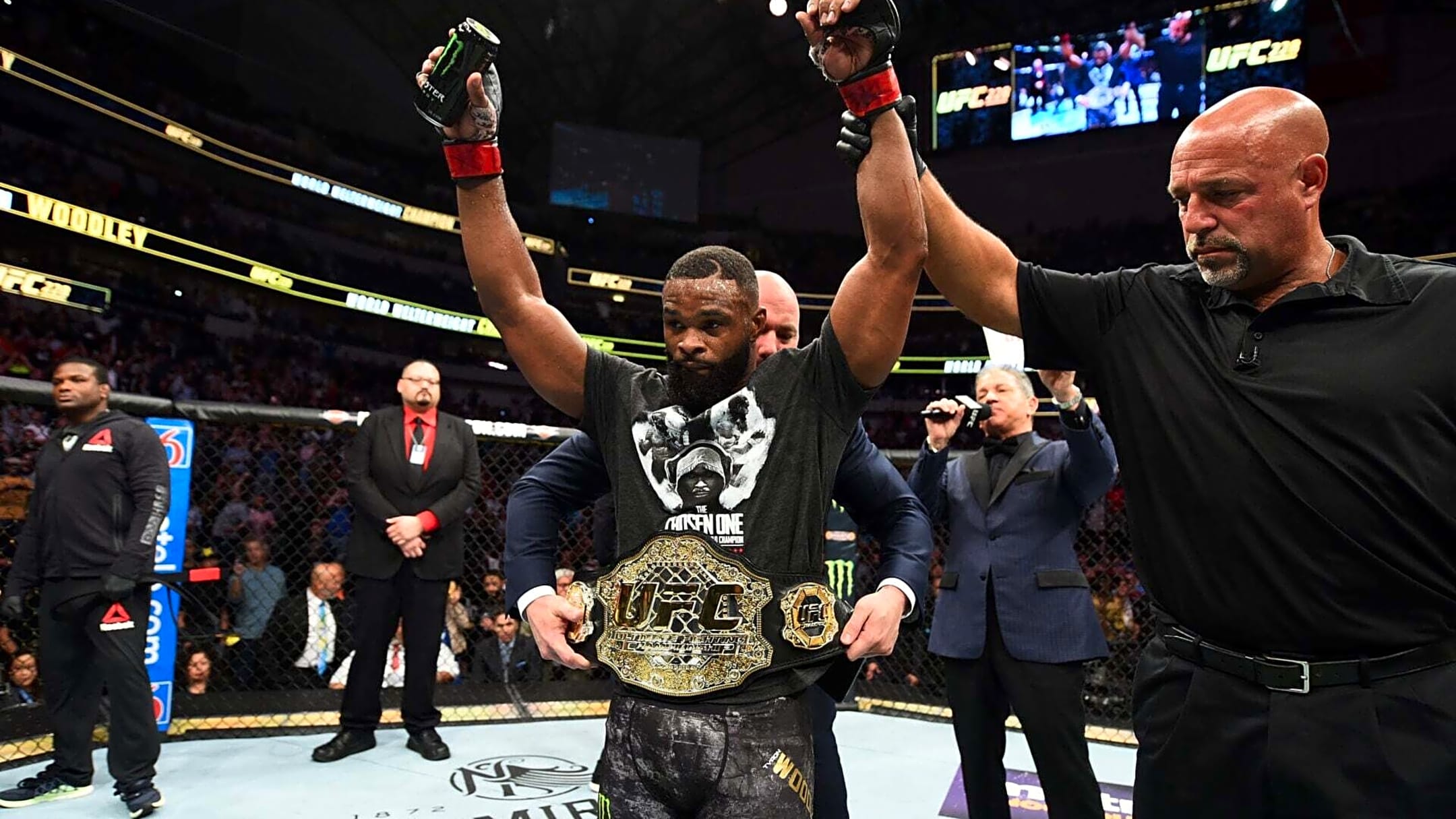 Tyron Woodley claims he has a UFC GOAT claim as strong as Topuria and Volkanovski’s