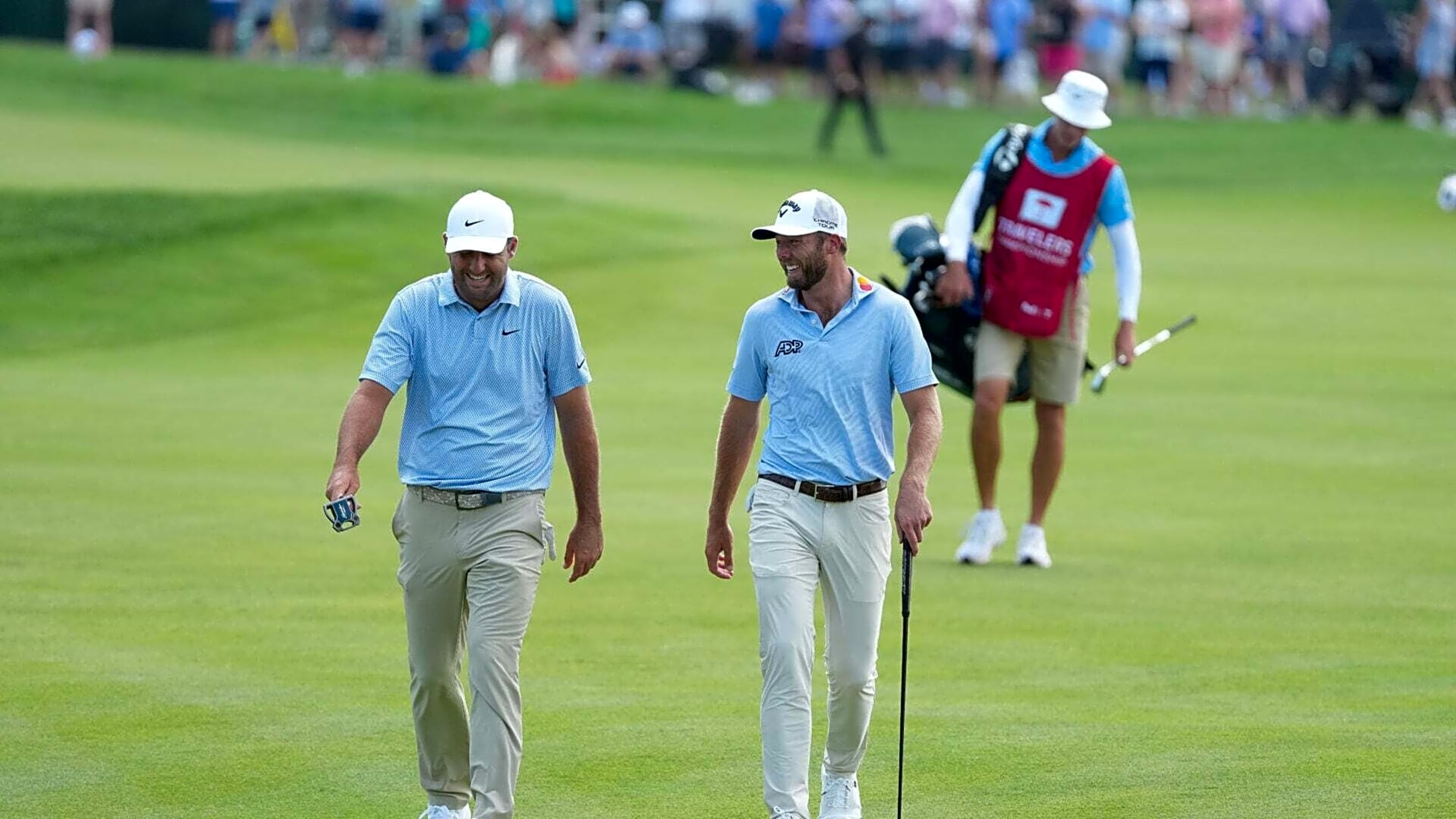 Scottie Scheffler shares his feelings on having to play with Sam Burns on Sunday at the FedEx St. Jude