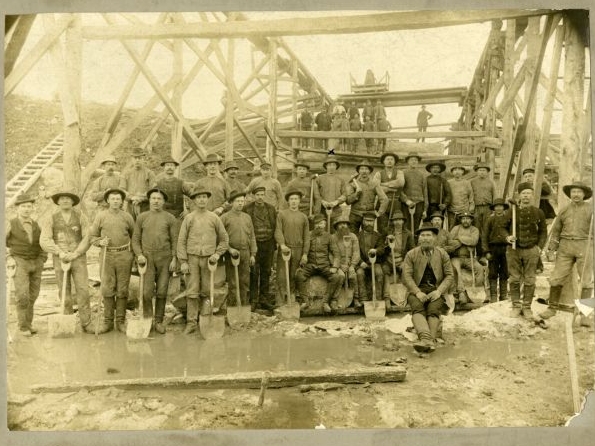 How did Two Harbors get its name? The story involves two small towns — and a place called Whiskey Row.