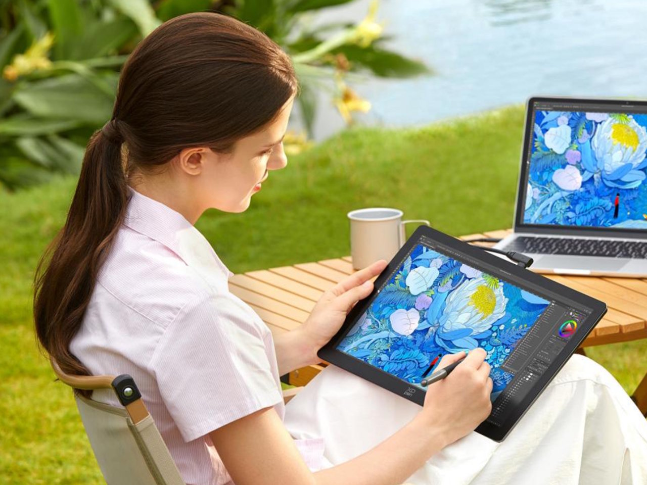 XPPen Artist Ultra 14 drawing tablet launches with multi-touch OLED display and two styluses