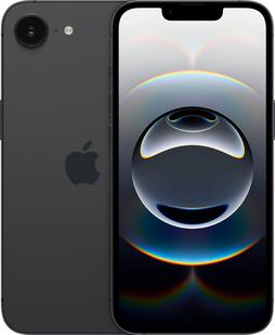 Apple - iPhone 16e 128GB - Apple Intelligence - Black (AT&T)
